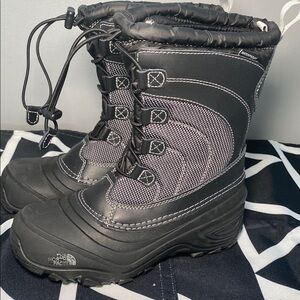 The North Face Kids Black Winter Boots